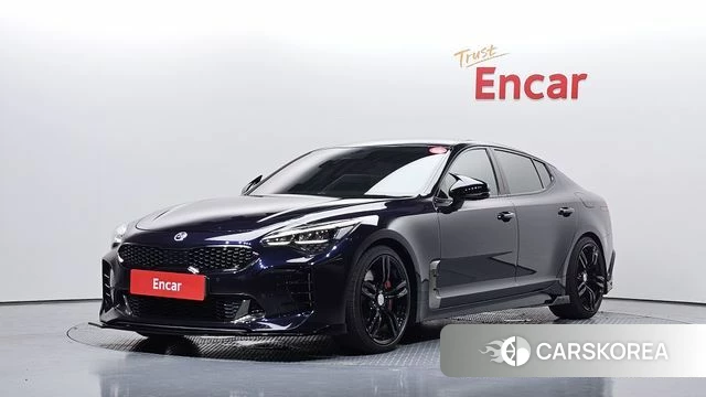 Kia Stinger Meister 2021 Синий из Кореи