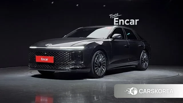 Hyundai Grandeur Hybrid (GN7) 2023 Серый из Кореи