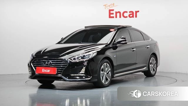 Hyundai Sonata New Rise Hybrid 2018 Черный из Кореи