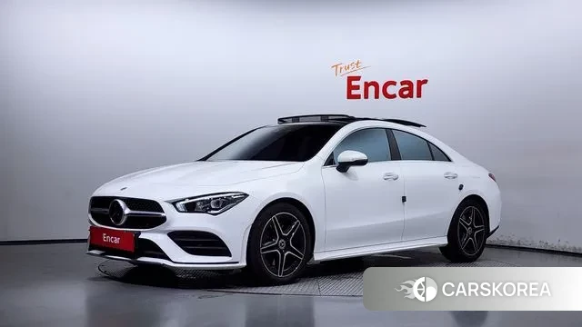 Mercedes-Benz CLA-Class C118 2022 Белый из Кореи
