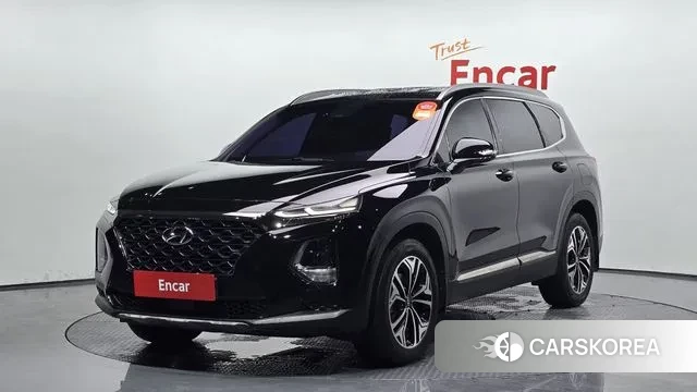 Hyundai Santa Fe TM 2018 Черный из Кореи