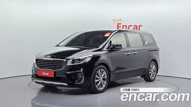 Kia The New Carnival 2018 Черный из Кореи