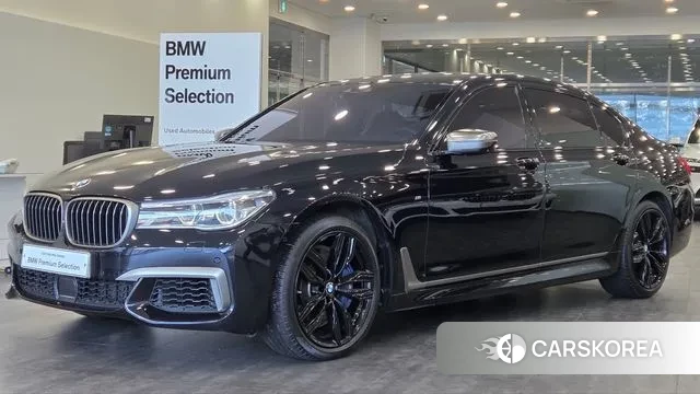 BMW 7 Series (G11) 2019 Черный из Кореи