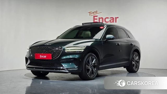 Genesis GV70 2021 Темно-зеленый из Кореи