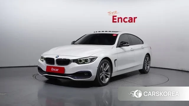 BMW 4 Series (F32) 2019 Белый из Кореи