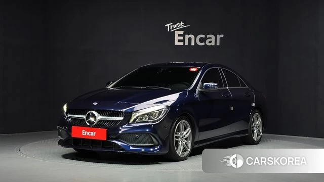 Mercedes-Benz CLA-Class C117 2018 Синий из Кореи
