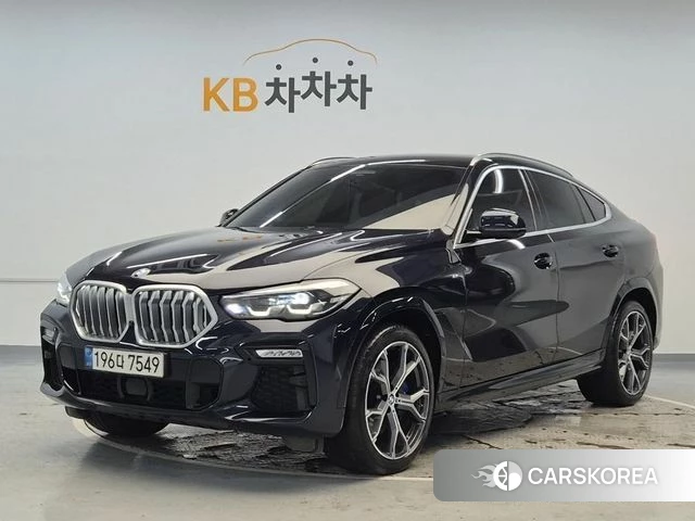BMW X6 (G06) 2021 Синий из Кореи