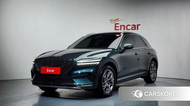 Genesis GV70 2022 Темно-зеленый из Кореи