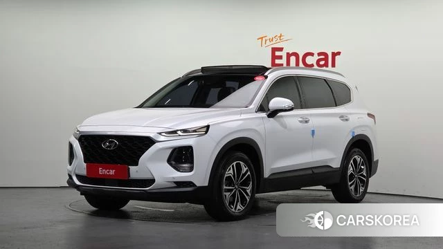 Hyundai Santa Fe TM 2018 Белый из Кореи
