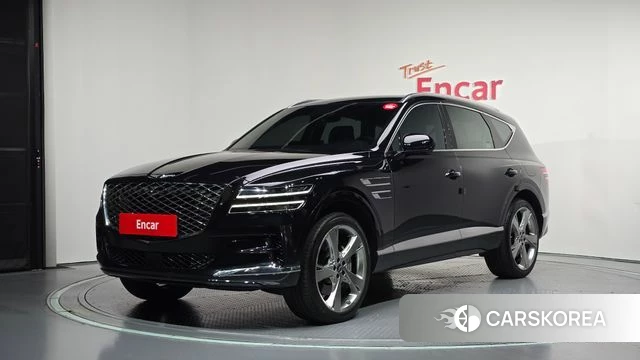 Genesis GV80 2021 Черный из Кореи