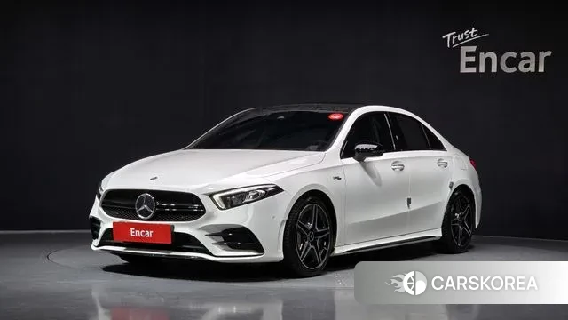 Mercedes-Benz A-Class W177 2022 Белый из Кореи