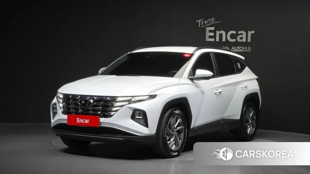 Hyundai Tucson (NX4) 2023 Белый из Кореи