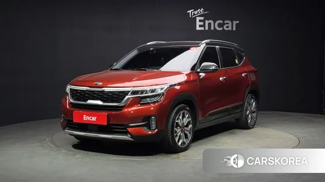 Kia Seltos 2019 Красный из Кореи