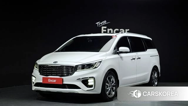 Kia The New Carnival 2019 Белый из Кореи