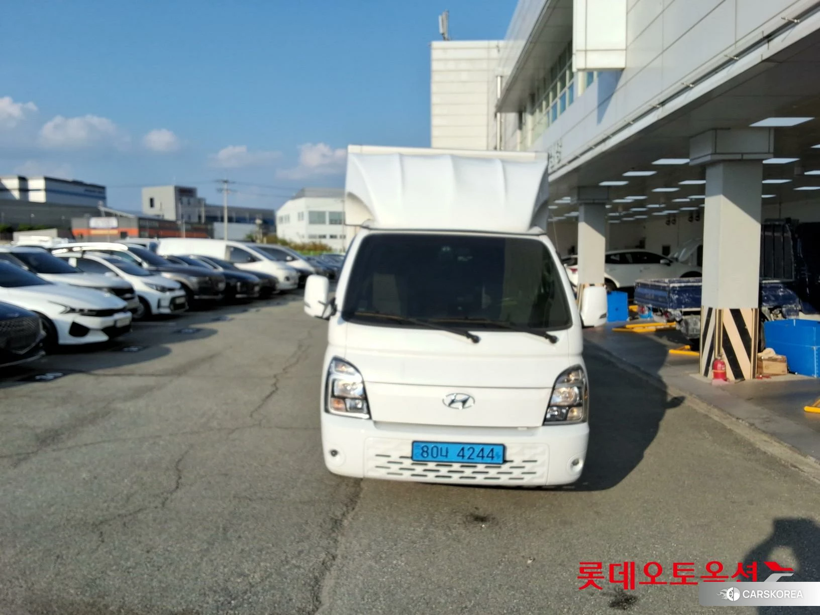 Hyundai Porter II electric 2021 Белый из Кореи