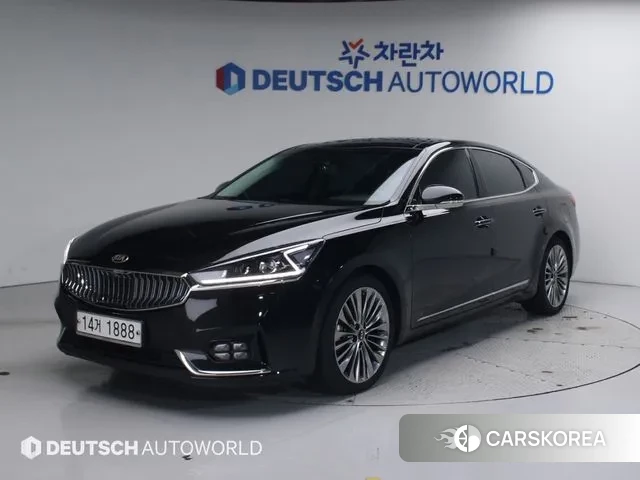 Kia All New K7 Hybrid 2018 Черный из Кореи