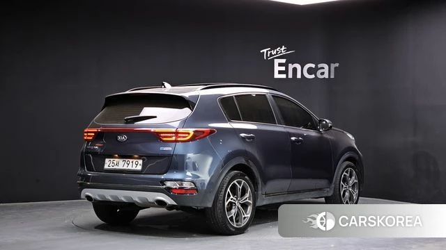 Kia Sportage The Bold 2018 Синий из Кореи