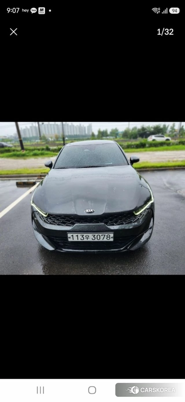 Kia K5 3rd generation 2020 Серый из Кореи