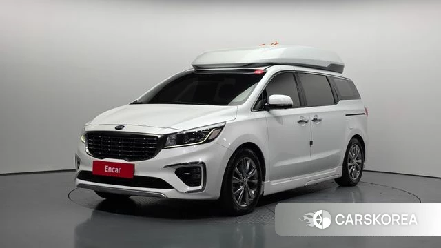 Kia The New Carnival 2018 Белый из Кореи