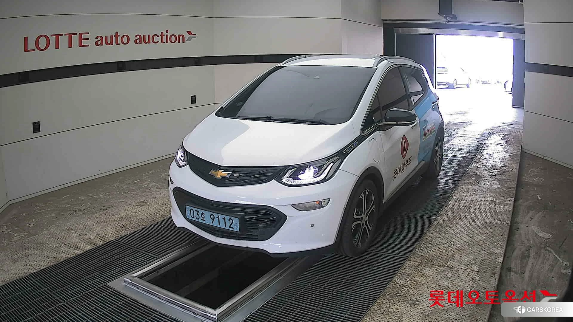 Korea G M Bolt (EV) 2021 Pure White из Кореи