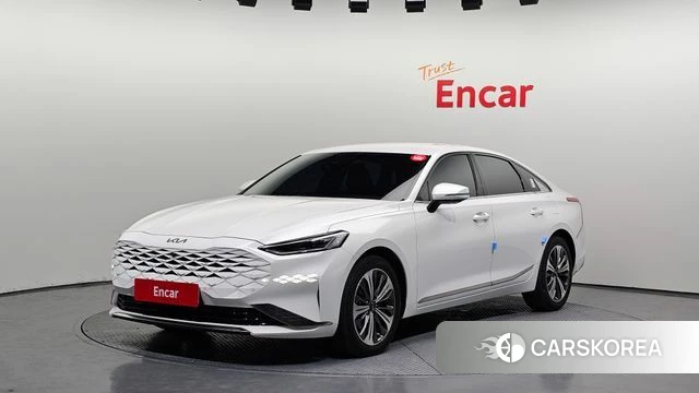 Kia K8 Hybrid 2022 Белый из Кореи