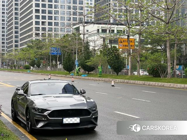 Ford Mustang 2021 Темно-серый из Китая