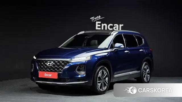 Hyundai Santa Fe TM 2019 Синий из Кореи