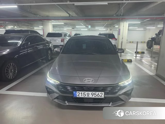 Hyundai The New Avante (CN7) 2023 Серый из Кореи
