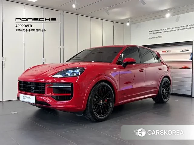 Porsche Cayenne (PO536) 2025 Красный из Кореи