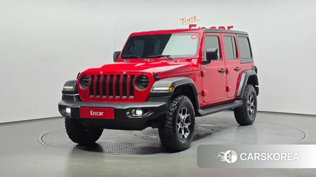 Jeep Wrangler (JL) 2022 Красный из Кореи