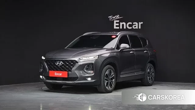 Hyundai Santa Fe TM 2018 Серый из Кореи