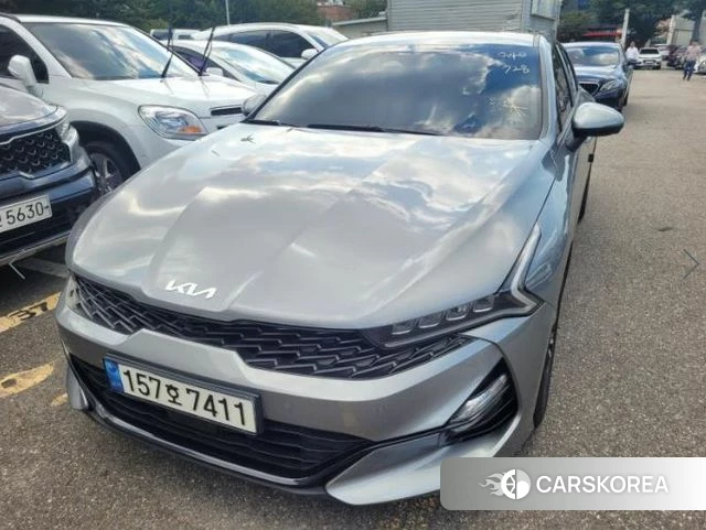 Kia K5 3rd generation 2022 Серебристо-серый из Кореи