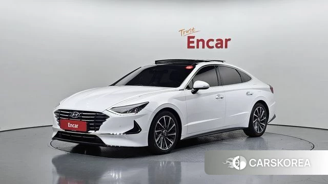 Hyundai Sonata (DN8) 2019 Белый из Кореи