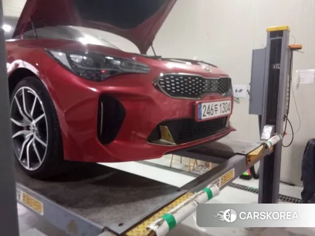 Kia Stinger Meister 2020 Красный из Кореи