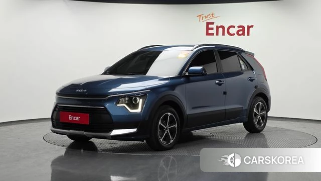 Kia Di Ol Nu Niro 2022 Синий из Кореи