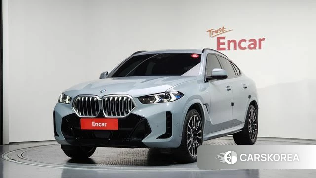 BMW X6 (G06) 2025 Серебристо-серый из Кореи