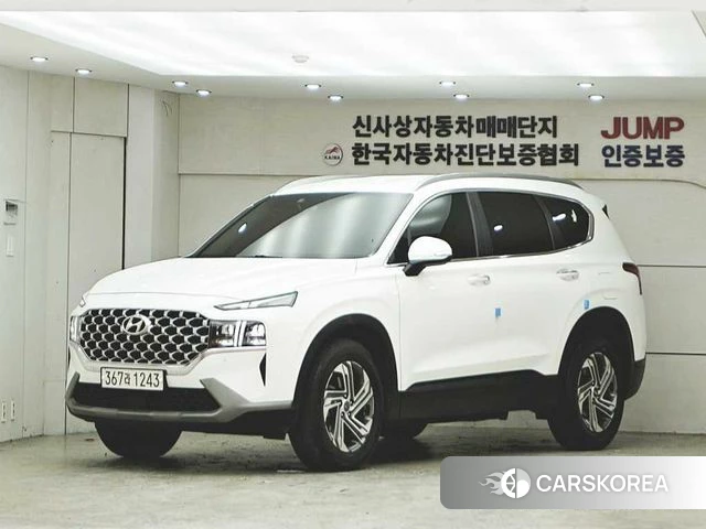 Hyundai The New Santa Fe 2021 Белый из Кореи