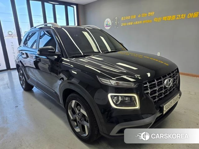 Hyundai Venue 2020 Черный из Кореи