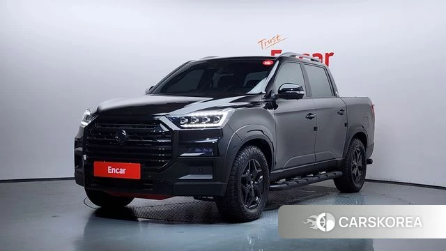 Ssangyong The New Rexton Sport 2023 Черный из Кореи