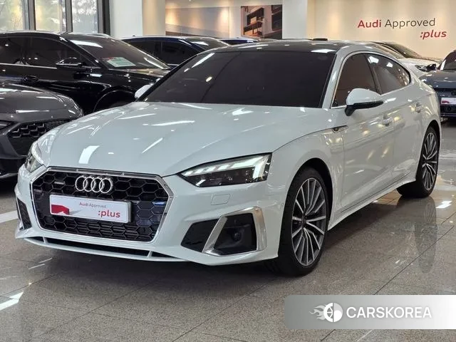 Audi A5 (F5) 2023 Белый из Кореи