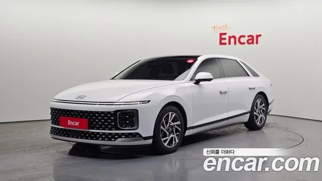 Hyundai Grandeur (GN7) 2023 Белый из Кореи