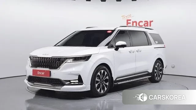Kia Carnival 4th generation 2023 Белый из Кореи