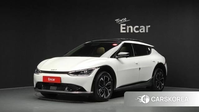Kia EV6 2023 Белый из Кореи