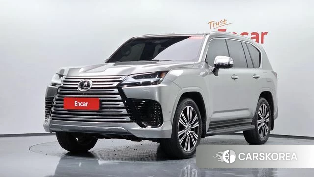 Lexus LX 4th Generation 2025 Серебристо-серый из Кореи