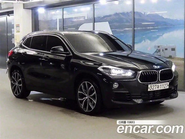 BMW X2 (F39) 2019 Черный из Кореи