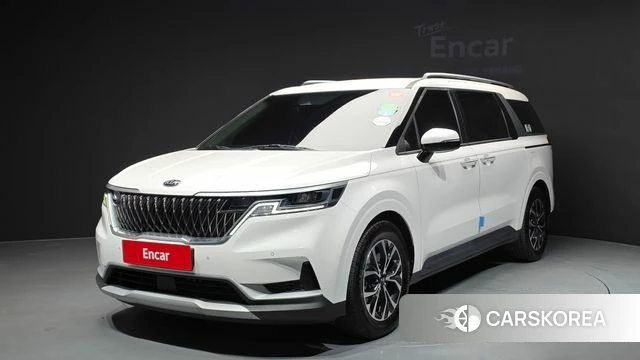Kia Carnival 4th generation 2021 Белый из Кореи
