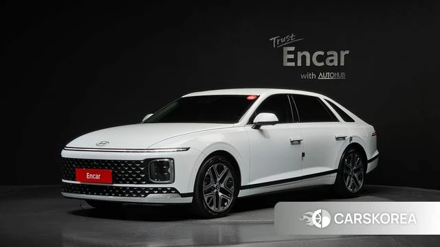 Hyundai Grandeur Hybrid (GN7) 2025 Белый из Кореи