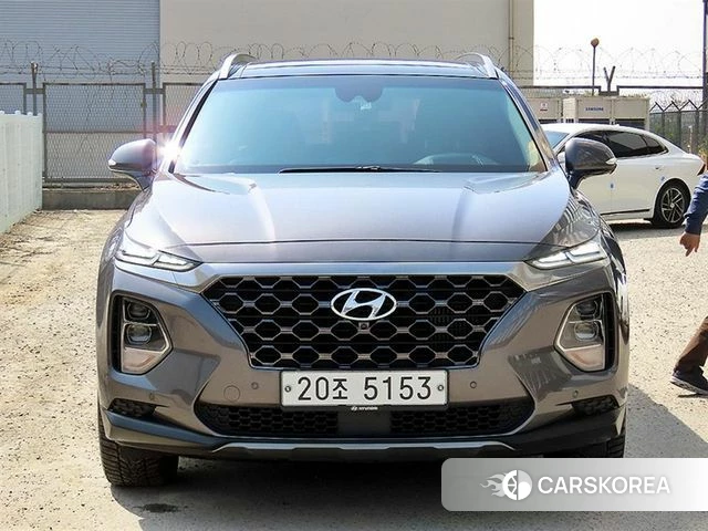 Hyundai Santa Fe TM 2019 Серый из Кореи