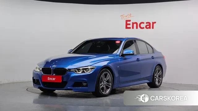 BMW 3 Series (F30) 2018 Синий из Кореи