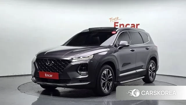 Hyundai Santa Fe TM 2018 Серый из Кореи